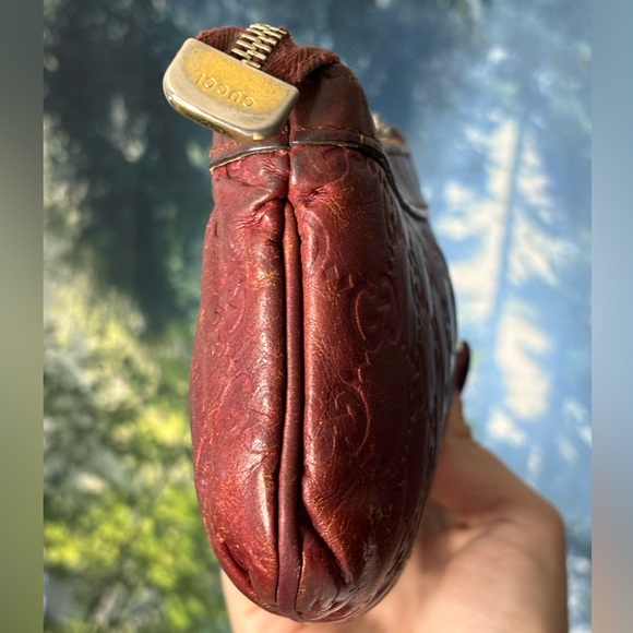 Gucci Leather Wristlet Clutch Authentic - Picture 8 of 11